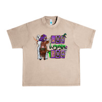 French Oak Moo I Mean Boo Urban Heavy Tee - CowhideDigitalArt