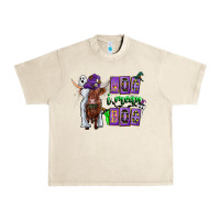 Sandshell Moo I Mean Boo Urban Heavy Tee - CowhideDigitalArt