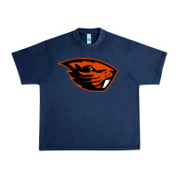 Navy oregon merch tee Urban Heavy Tee - artisFamous