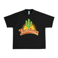 Black Resto Tacotime Urban Heavy Tee - artisFamous