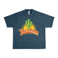 Midnight Navy Resto Tacotime Urban Heavy Tee - artisFamous