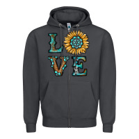 Smoke sunflower love Zipper Hoodie - RanaPortraitStore