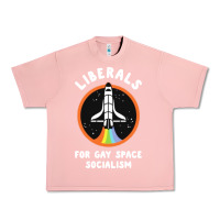 Salmon liberals for gay space socialism Urban Heavy Tee - artisFamous