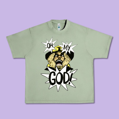 Oh My God Urban Heavy Tee Designed By Artisfamous