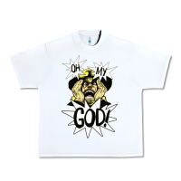 White oh my god Urban Heavy Tee - artisFamous