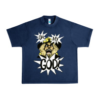 Navy oh my god Urban Heavy Tee - artisFamous