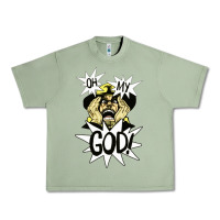 Oil Green oh my god Urban Heavy Tee - artisFamous