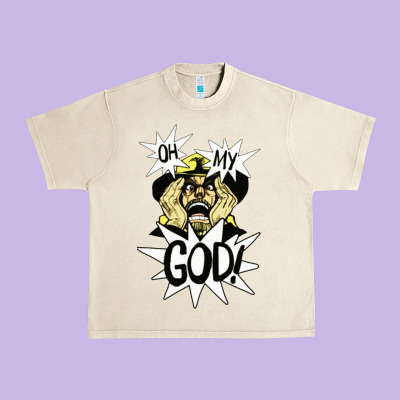 Oh My God Urban Heavy Tee Designed By Artisfamous