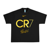 Black cr7 graphic Urban Heavy Tee - artisFamous