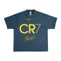 Midnight Navy cr7 graphic Urban Heavy Tee - artisFamous