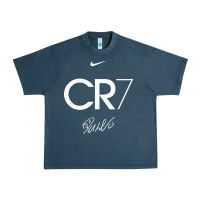 Midnight Navy cr7 graphic Urban Heavy Tee - artisFamous