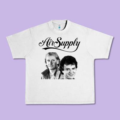 Air Supply 9 Urban Heavy Tee Designed By Artisfamous