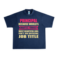 Navy principal funniest isn't a jobtitle Urban Heavy Tee - artisFamous