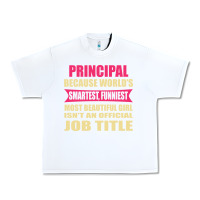 White principal funniest isn't a jobtitle Urban Heavy Tee - artisFamous