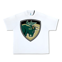 White south florida bulls Urban Heavy Tee - artisFamous