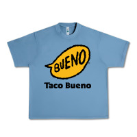 Pebble Blue Resto Taco Bueno Urban Heavy Tee - artisFamous