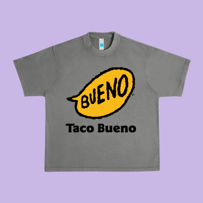 Resto Taco Bueno Urban Heavy Tee Designed By Artisfamous