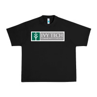 Black Ivy Tech Community College of Indiana Urban Heavy Tee - artisFamous