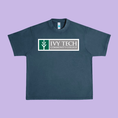 Ivy Tech Community College Of Indiana Urban Heavy Tee Designed By Artisfamous