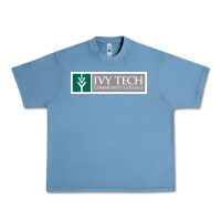Pebble Blue Ivy Tech Community College of Indiana Urban Heavy Tee - artisFamous