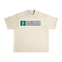 Sandshell Ivy Tech Community College of Indiana Urban Heavy Tee - artisFamous
