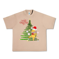 Burro Winnie The Pooh- Merry christmas Urban Heavy Tee - artisFamous