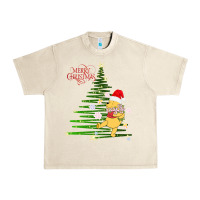 Sandshell Winnie The Pooh- Merry christmas Urban Heavy Tee - artisFamous