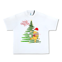 White Winnie The Pooh- Merry christmas Urban Heavy Tee - artisFamous