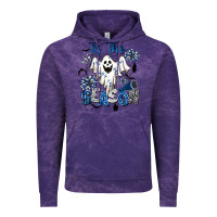 Cloud Purple Tis' The Season Cheer Ghost Vintage Hoodie - BarkalooDesign