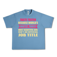 Pebble Blue taste tester funniest isn't a jobtitle Urban Heavy Tee - artisFamous