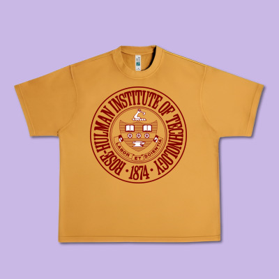 Rose–hulman Institute Of Technology College Urban Heavy Tee Designed By Artisfamous