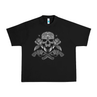 Black guns & roses 7 Urban Heavy Tee - artisFamous