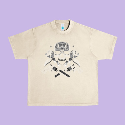Guns & Roses 7 Urban Heavy Tee Designed By Artisfamous