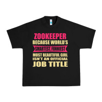 Black zookeeper funniest isn't a jobtitle Urban Heavy Tee - artisFamous