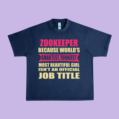 Zookeeper Funniest Isn't A Jobtitle Urban Heavy Tee Designed By Artisfamous