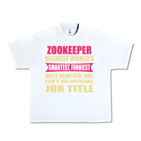 White zookeeper funniest isn't a jobtitle Urban Heavy Tee - artisFamous