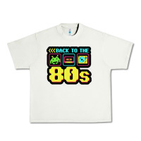 Pistachio BACK TO THE 80S Urban Heavy Tee - artisFamous