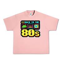Salmon BACK TO THE 80S Urban Heavy Tee - artisFamous