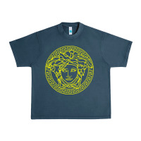 Midnight Navy VINTAGE  Medusa Urban Heavy Tee - artisFamous