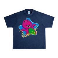 Navy barney 5 Urban Heavy Tee - artisFamous