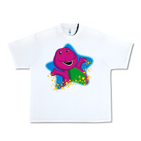 White barney 5 Urban Heavy Tee - artisFamous