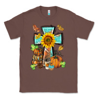 Chestnut western thankful cross pumpkin Classic Tee - BarkalooDesign