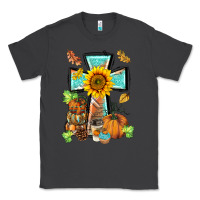 Smoke western thankful cross pumpkin Classic Tee - BarkalooDesign