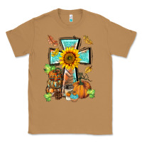 Toasted Coconut western thankful cross pumpkin Classic Tee - BarkalooDesign