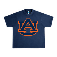 Navy auburn tigers Urban Heavy Tee - artisFamous