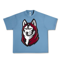 Pebble Blue bloomsburg huskies Urban Heavy Tee - artisFamous