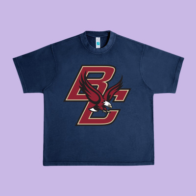 Boston College Eagles Urban Heavy Tee Designed By Artisfamous