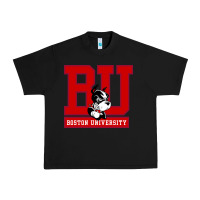 Black boston university terriers Urban Heavy Tee - artisFamous