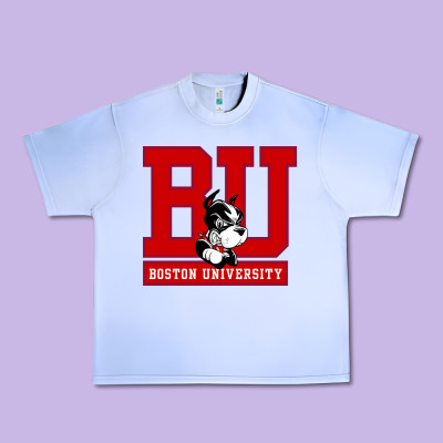 Boston University Terriers Urban Heavy Tee Designed By Artisfamous