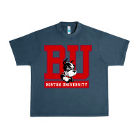Midnight Navy boston university terriers Urban Heavy Tee - artisFamous